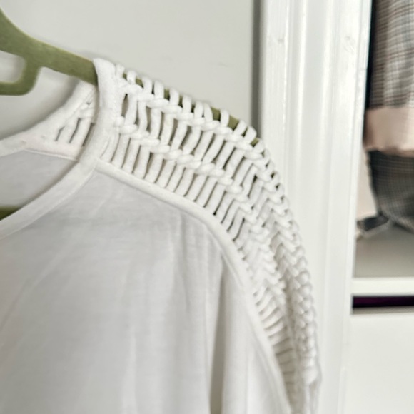 All Saints Simmo Drape Top - Picture 3 of 5